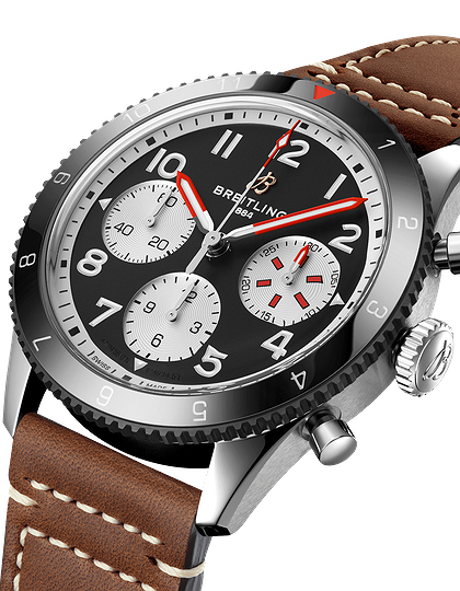 Мужские часы / унисекс  BREITLING, Classic AVI Chronograph Mosquito / 42mm, SKU: Y233801A1B1X1 | dimax.lv