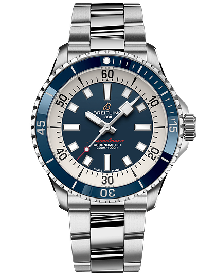 Men's watch / unisex  BREITLING, Superocean Automatic / 42mm, SKU: A17375E71C1A1 | dimax.lv