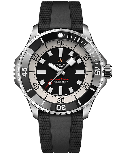 Vīriešu pulkstenis / unisex  BREITLING, Superocean Automatic / 46mm, SKU: A17378211B1S1 | dimax.lv