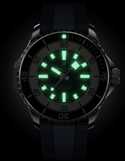Vīriešu pulkstenis / unisex  BREITLING, Superocean Automatic / 46mm, SKU: A17378E71C1S1 | dimax.lv