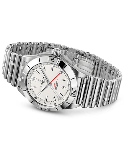 Vīriešu pulkstenis / unisex  BREITLING, Chronomat Automatic GMT / 40mm, SKU: A32398101A1A1 | dimax.lv