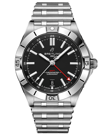 Vīriešu pulkstenis / unisex  BREITLING, Chronomat Automatic GMT / 40mm, SKU: A32398101B1A1 | dimax.lv