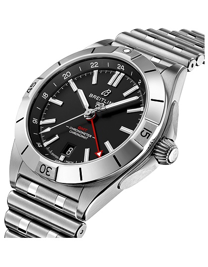 Vīriešu pulkstenis / unisex  BREITLING, Chronomat Automatic GMT / 40mm, SKU: A32398101B1A1 | dimax.lv