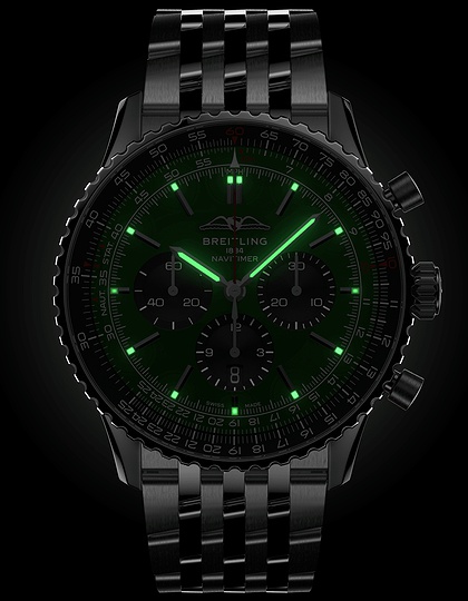 Vīriešu pulkstenis / unisex  BREITLING, Navitimer B01 Chronograph / 46mm, SKU: AB0137241L1A1 | dimax.lv