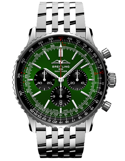 Vīriešu pulkstenis / unisex  BREITLING, Navitimer B01 Chronograph / 46mm, SKU: AB0137241L1A1 | dimax.lv