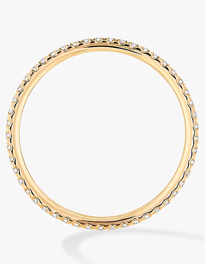 Women Jewellery  MESSIKA, Gatsby XS Diamond Yellow Gold Wedding Ring, SKU: 05064-YG | dimax.lv