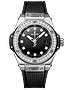 Женские часы  HUBLOT, Big Bang One Click Steel Diamonds / 33mm, SKU: 485.SX.1270.RX.1204 | dimax.lv