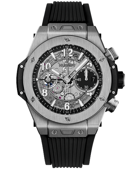 Vīriešu pulkstenis / unisex  HUBLOT, Big Bang Unico Titanium / 42mm, SKU: 441.NX.1171.RX | dimax.lv