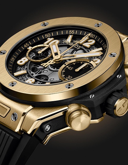 Мужские часы / унисекс  HUBLOT, Big Bang Unico Yellow Gold / 42mm, SKU: 441.VX.1131.RX | dimax.lv