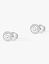 Женские ювелирные изделия  MESSIKA, Joy Round 2x0.10ct Diamonds White Gold Earrings, SKU: 06991-WG | dimax.lv