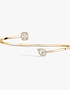 Women Jewellery  MESSIKA, My Twin Toi & Moi Thin Bangle Bracelet, SKU: 7222-YG | dimax.lv