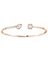 Женские ювелирные изделия  MESSIKA, My Twin Toi & Moi Thin Bangle Bracelet, SKU: 7222-PG | dimax.lv