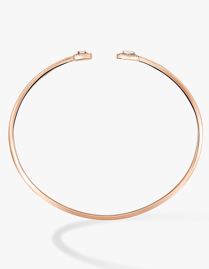 Женские ювелирные изделия  MESSIKA, My Twin Toi & Moi Thin Bangle Bracelet, SKU: 7222-PG | dimax.lv