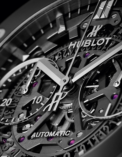 Vīriešu pulkstenis / unisex  HUBLOT, Classic Fusion Aerofusion Chronograph / 45mm, SKU: 525.CM.0170.RX | dimax.lv