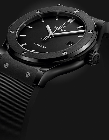 Vīriešu pulkstenis / unisex  HUBLOT, Classic Fusion Black Magic / 42mm, SKU: 542.CM.1171.RX | dimax.lv