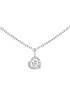 Женские ювелирные изделия  MESSIKA, Joy Cœur 0.15ct Diamond White Gold Necklace, SKU: 11437-WG | dimax.lv