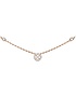 Sieviešu juvelierizstrādājumi  MESSIKA, Joy XS Diamond Pink Gold Necklace, SKU: 05370-PG | dimax.lv