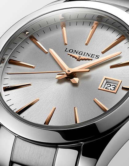 Женские часы  LONGINES, Conquest Classic / 29.50mm, SKU: L2.286.4.72.6 | dimax.lv