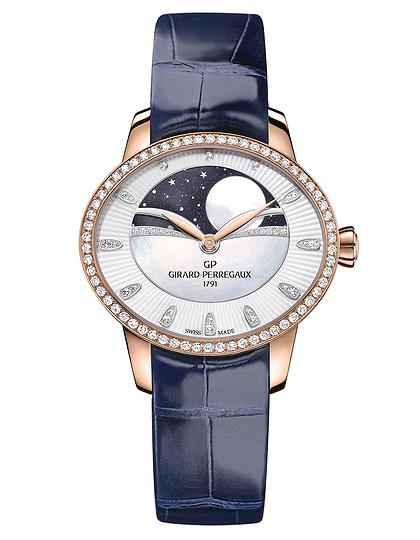 Женские часы  GIRARD PERREGAUX, Cat's Eye Celestial / 35.4mm x 30.4mm, SKU: 80496D52A751-CK4A | dimax.lv