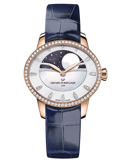 Sieviešu pulkstenis  GIRARD PERREGAUX, Cat's Eye Celestial / 35.4mm x 30.4mm, SKU: 80496D52A751-CK4A | dimax.lv