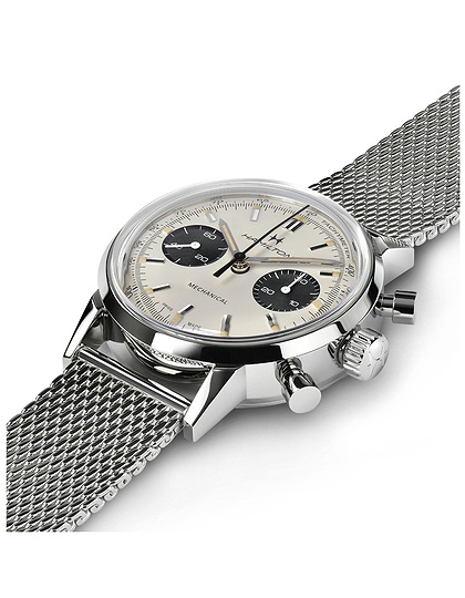 Vīriešu pulkstenis / unisex  HAMILTON, American Classic Intra-Matic Chronograph H / 40mm, SKU: H38429110 | dimax.lv