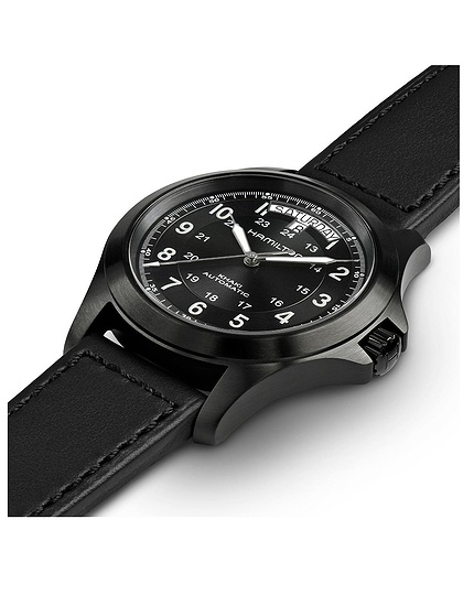 Vīriešu pulkstenis / unisex  HAMILTON, Khaki Field King Auto /40mm, SKU: H64465733 | dimax.lv