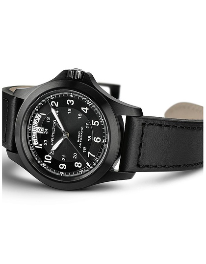 Vīriešu pulkstenis / unisex  HAMILTON, Khaki Field King Auto /40mm, SKU: H64465733 | dimax.lv