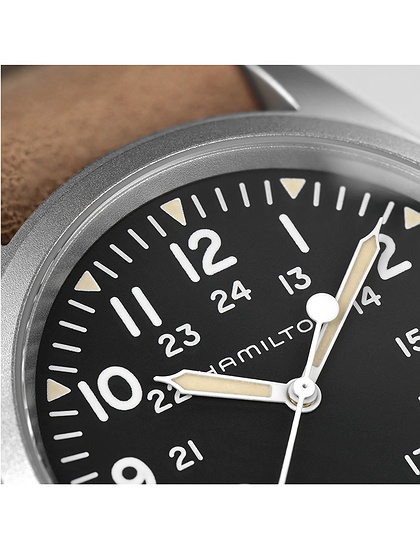 Мужские часы / унисекс  HAMILTON, Khaki Field Mechanical / 38mm, SKU: H69439531 | dimax.lv