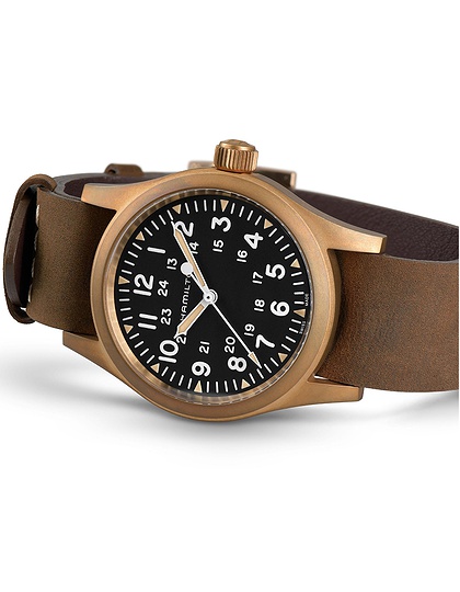 Vīriešu pulkstenis / unisex  HAMILTON, Khaki Field Mechanical Bronze / 38mm, SKU: H69459530 | dimax.lv