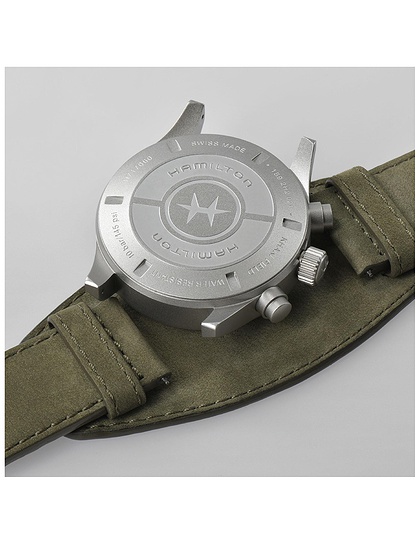 Мужские часы / унисекс  HAMILTON, Khaki Field Auto Chrono / 44mm, SKU: H71706830 | dimax.lv