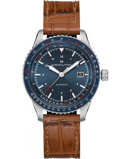 Men's watch / unisex  HAMILTON, Khaki Aviation Converter Auto / 42mm, SKU: H76645540 | dimax.lv