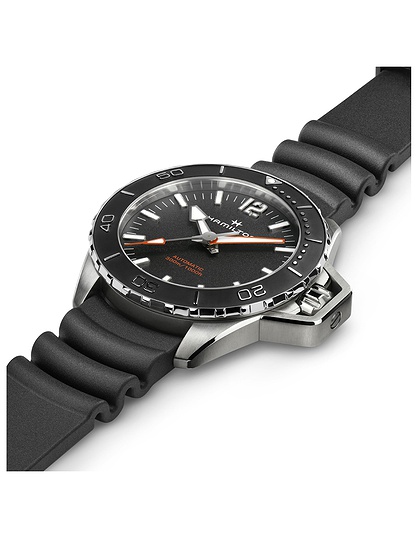 Vīriešu pulkstenis / unisex  HAMILTON, Khaki Navy Frogman Auto / 46mm, SKU: H77825330 | dimax.lv