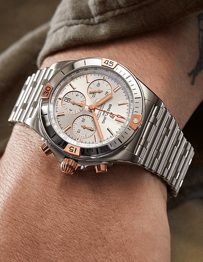Men's watch / unisex  BREITLING, Chronomat B01 / 42mm, SKU: IB0134101G1A1 | dimax.lv