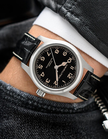 Vīriešu pulkstenis / unisex  HAMILTON, Khaki Field Murph Auto / 42mm, SKU: H70605731 | dimax.lv