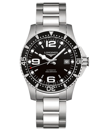 Мужские часы / унисекс  LONGINES, HydroConquest / 41mm, SKU: L3.742.4.56.6 | dimax.lv