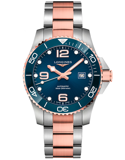 Vīriešu pulkstenis / unisex  LONGINES, HydroСonquest / 43mm, SKU: L3.782.3.98.7 | dimax.lv