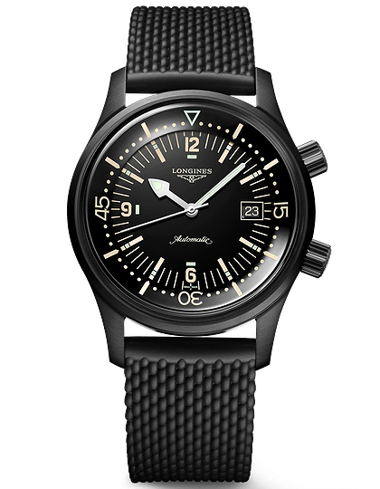 Vīriešu pulkstenis / unisex  LONGINES, Legend Diver Watch / 42mm, SKU: L3.774.2.50.9 | dimax.lv