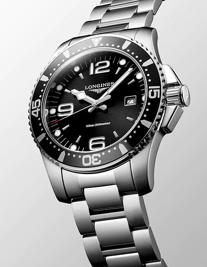 Мужские часы / унисекс  LONGINES, HydroConquest / 44mm, SKU: L3.840.4.56.6 | dimax.lv