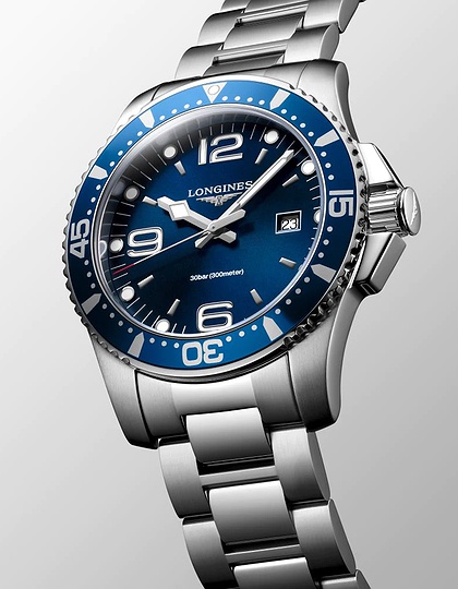 Мужские часы / унисекс  LONGINES, HydroConquest / 44mm, SKU: L3.840.4.96.6 | dimax.lv