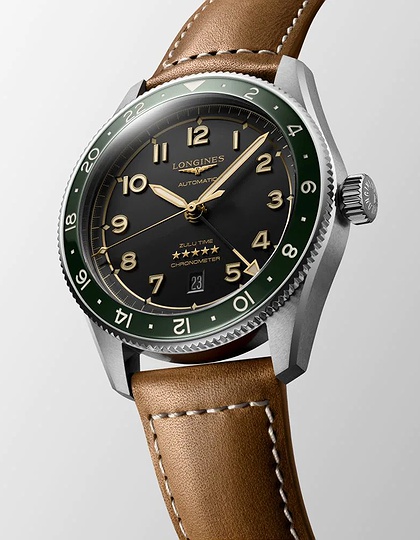 Men's watch / unisex  LONGINES, Spirit Zulu Time / 42mm, SKU: L3.812.4.63.2 | dimax.lv