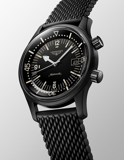 Vīriešu pulkstenis / unisex  LONGINES, Legend Diver Watch / 42mm, SKU: L3.774.2.50.9 | dimax.lv