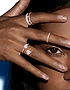 Sieviešu juvelierizstrādājumi  MESSIKA, Joy Cœur 0.15ct Diamond White Gold Ring, SKU: 11439-WG | dimax.lv