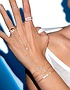 Женские ювелирные изделия  MESSIKA, Lucky Eye Pave Hand Bracelet, SKU: 11334-YG | dimax.lv