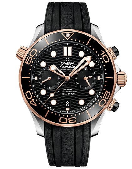 Vīriešu pulkstenis / unisex  OMEGA, Diver 300m Co Axial Master Chronometer Chronograph / 44mm, SKU: 210.22.44.51.01.001 | dimax.lv