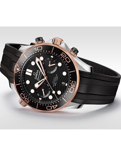 Vīriešu pulkstenis / unisex  OMEGA, Diver 300m Co Axial Master Chronometer Chronograph / 44mm, SKU: 210.22.44.51.01.001 | dimax.lv
