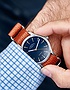 Men's watch / unisex  MÜHLE-GLASHÜTTE, Panova Blue / 40 mm, SKU: M1-40-72-LB-I | dimax.lv