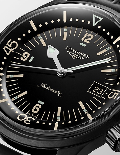 Vīriešu pulkstenis / unisex  LONGINES, Legend Diver Watch / 42mm, SKU: L3.774.2.50.9 | dimax.lv