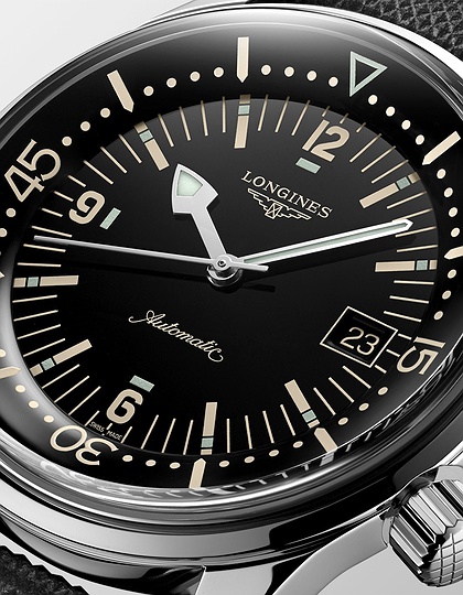 Men's watch / unisex  LONGINES, Legend Diver Watch / 42mm, SKU: L3.774.4.50.0 | dimax.lv