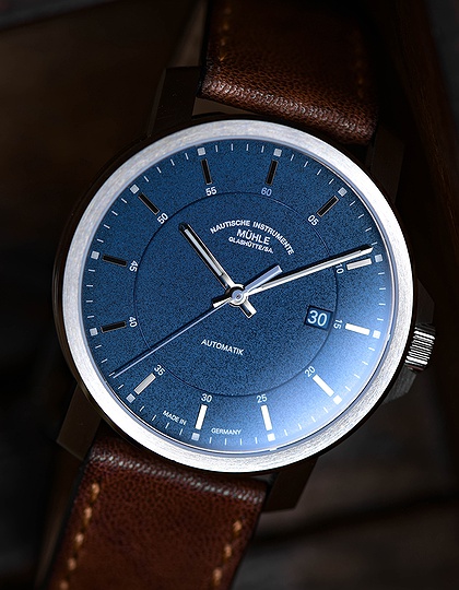 Men's watch / unisex  MÜHLE-GLASHÜTTE, 29ER Casual / 42.4 mm, SKU: M1-25-72-LB | dimax.lv