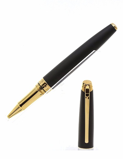  CARAN D’ACHE, Léman Matt Black Roller Pen, SKU: 4779.296 | dimax.lv